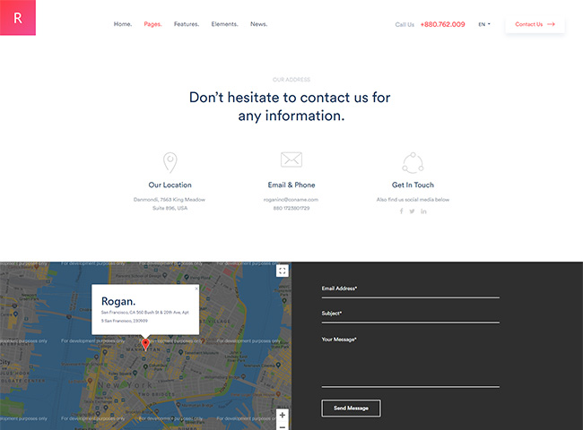 Rogan Contact Minimal Demo
