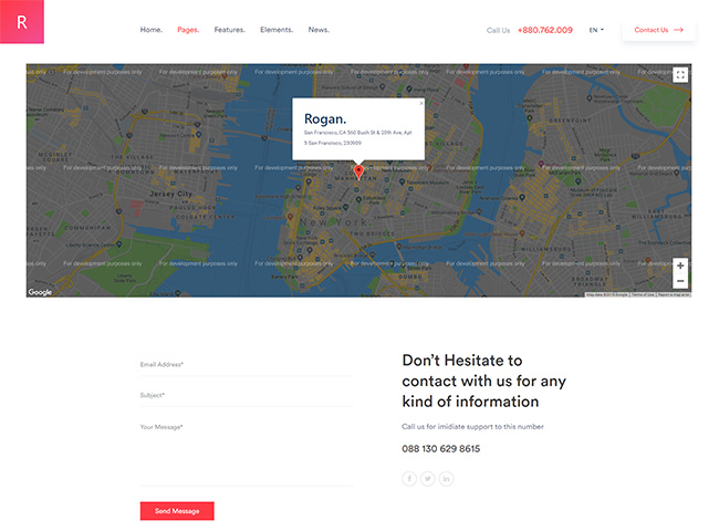 Rogan Contact Agency Demo